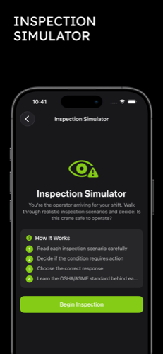 VoltExam Crane Operator practice question with code citation